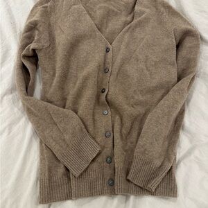Merino wool cardigan